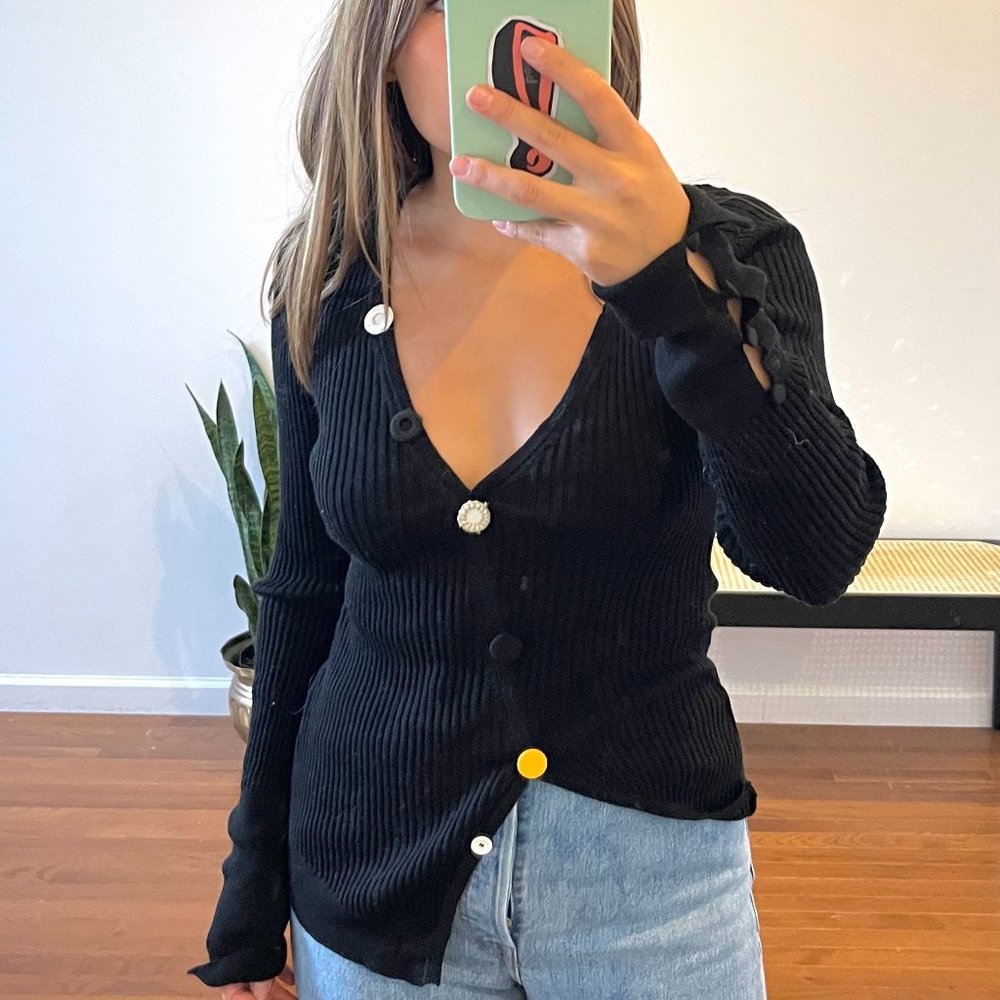 Jacquemus Asymmetric Cardigan